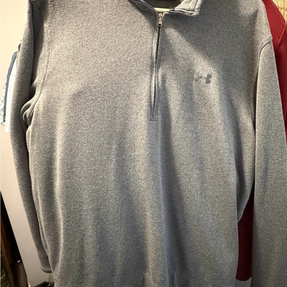 Under Armour ColdGear Gray Pullover